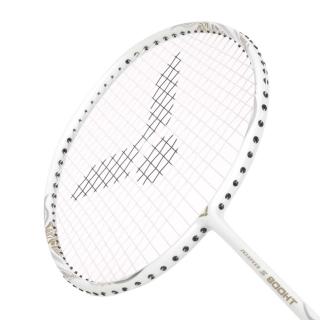 【VICTOR 勝利體育】極速穿線拍4U JS-800HT-A-4U 白金銀(羽毛球 球拍 訓練 勝利)
