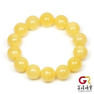 【正佳珠寶】蜜蠟琥珀白金滿蜜15.8-16.3mm手珠