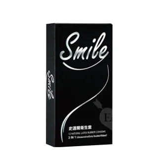 【smile 史邁爾】3in1型保險套 12入/盒 情趣用品(保險套 安全套 衛生套)