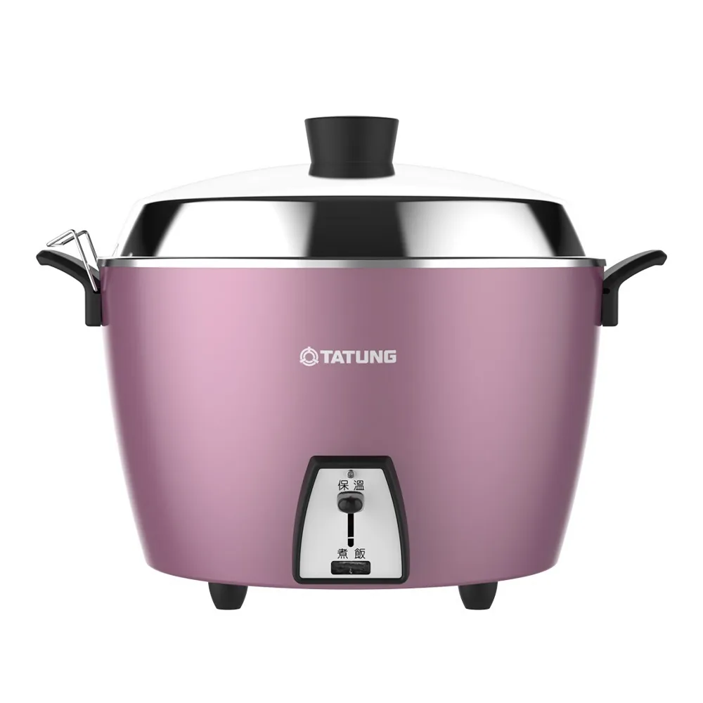 TATUNG 大同】10人份蓮藕紫全不銹鋼電鍋(TAC-10L-MCU) - momo購物網