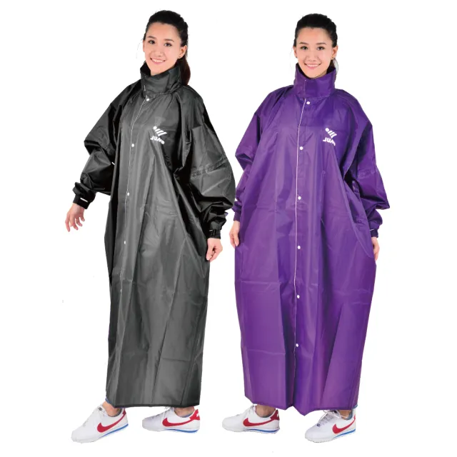 【JUMP】前開連身休閒風雨衣(2XL-4X)