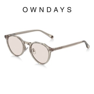 【OWNDAYS】百搭框款墨鏡(SUN2100T-2S C4)