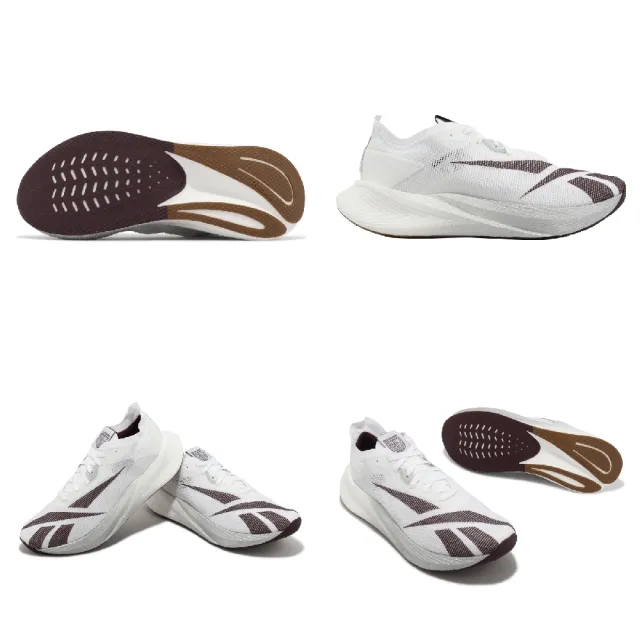 REEBOK慢跑鞋Floatride Energy X 男鞋白棕碳纖維板長跑訓練馬拉松