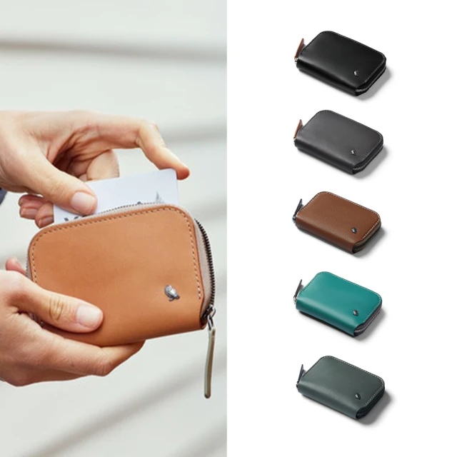 Bellroy Folio Mini RFID 植鞣皮拉鍊短夾(原廠授權經銷)