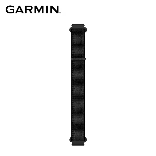 【GARMIN】QR UltraFit 18mm 光譜黑尼龍錶帶