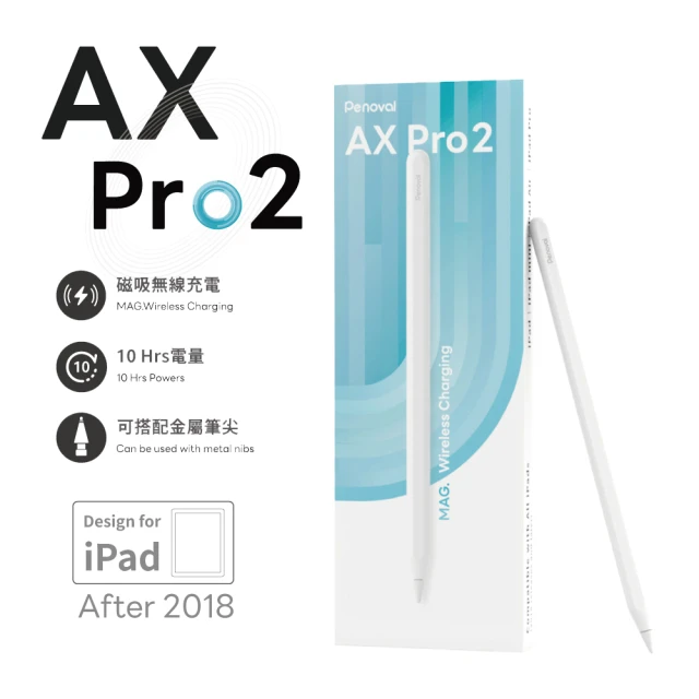 Penoval AX Pro 2 iPad觸控筆+eiP M