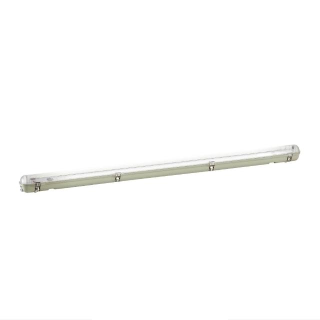 【旭光】LED T8 LED 4尺*1管 防水燈具 白光 2入組(LED T8 4尺單管 防水燈具)