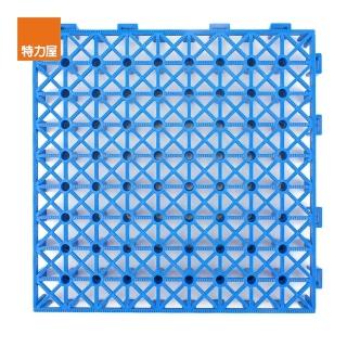 【特力屋】TH高架組合地墊 藍 4入 30*30*3cm