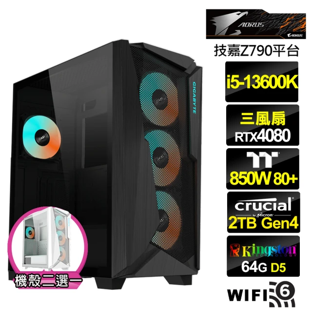 技嘉平台 i5十四核GeForce RTX 4080{電馭暴