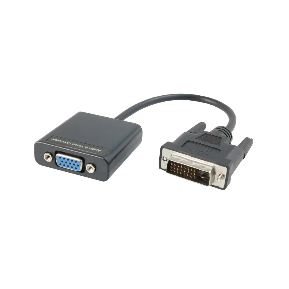 【SUNBOX 慧光】DVI 轉 VGA 轉換器 台灣製造(VC100DV25)