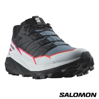 【salomon官方直營】女 THUNDERCROSS 野跑鞋(黑/白令藍/亮粉紅)