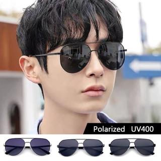 【SUNS】經典飛行員偏光框墨鏡 Polarized太陽眼鏡 駕駛太陽眼鏡 S929(輕量15g/防眩光/遮陽/抗UV400)