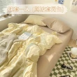 【MOONSTROLL 月行寢居】單人床包三件組(單人 單人加大適用  日式床包 馬卡龍床包組 三件套組)