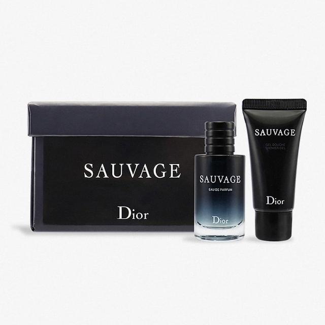 【Dior 迪奧】Sauvage 曠野之心 男性淡香精禮盒 淡香精10ml+沐浴膠20ml(國際航空版)