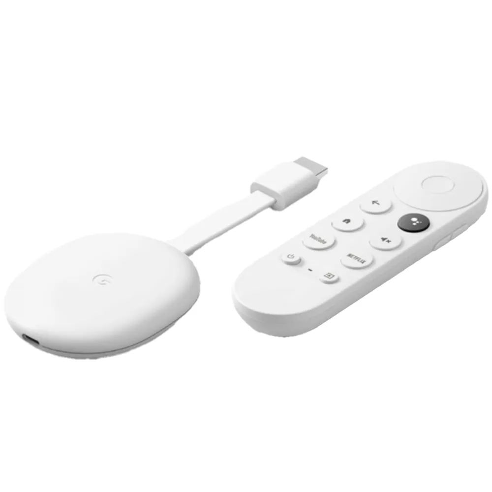 Google】Chromecast 支援Google TV 4K(第四代中文版/台灣公司貨