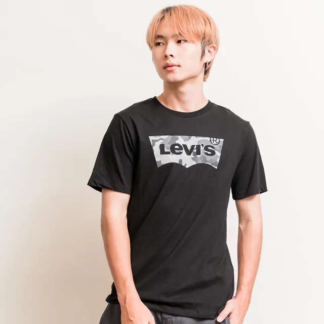 LEVIS】男版經典LOGO短袖短T 短袖上衣T恤上衣圓領穿搭現貨正品(平輸品