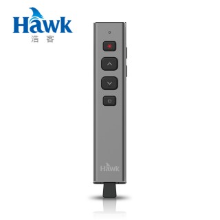 【Hawk 浩客】R500影響力2.4GHz無線簡報器-灰(紅光)