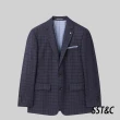 【SST&C 新品８５折】炭灰格紋修身版西裝外套0112308004