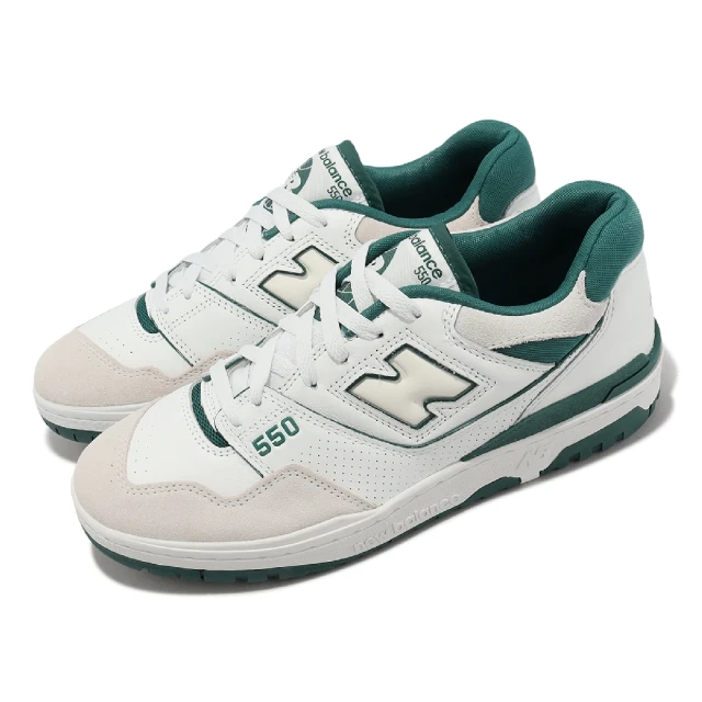 NEW BALANCE 休閒鞋 550 男鞋 女鞋 白 綠 