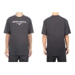 【PUMA】男流行系列P.TEAM圖樣短袖T恤-歐規 休閒 慢跑 上衣 黑白(62131601)