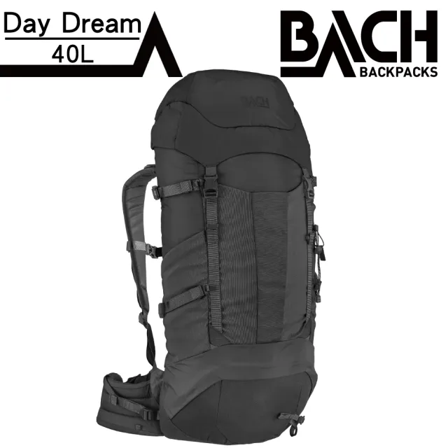 【BACH】Day Dream 40 登山健行背包 黑色 L-289930(登山、後背、巴哈、愛爾蘭、百岳、郊山、縱走)