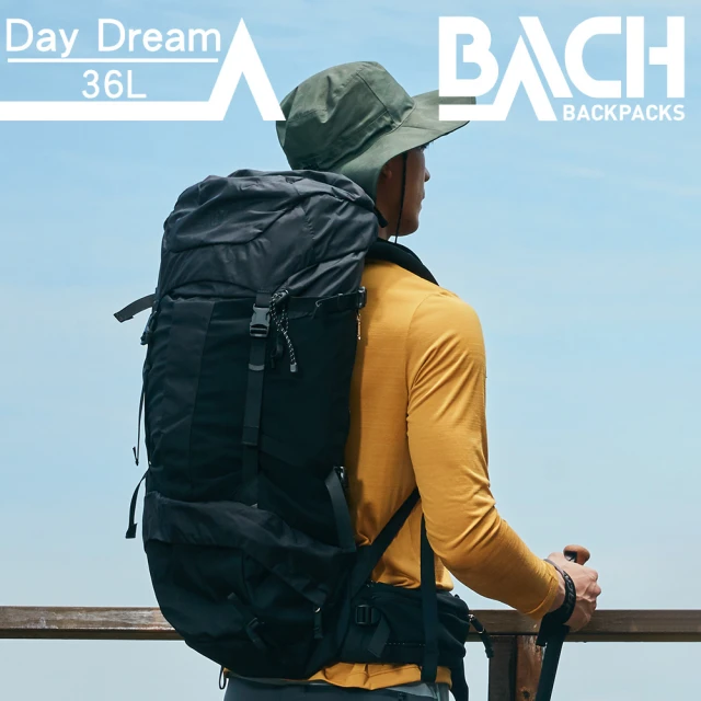 BACH Day Dream 40 登山健行背包 黑色 R-289930(登山、後背、巴哈、愛爾蘭、百岳、郊山、縱走)