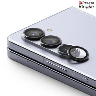 【Ringke】三星 Galaxy Z Fold 5 Camera Lens Frame Glass 鋼化玻璃鏡頭保護鋁框 黑(Rearth 鏡頭貼)