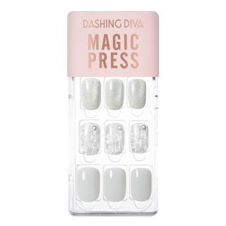 【DASHING DIVA】MAGICPRESS薄型美甲片-純淨花呢