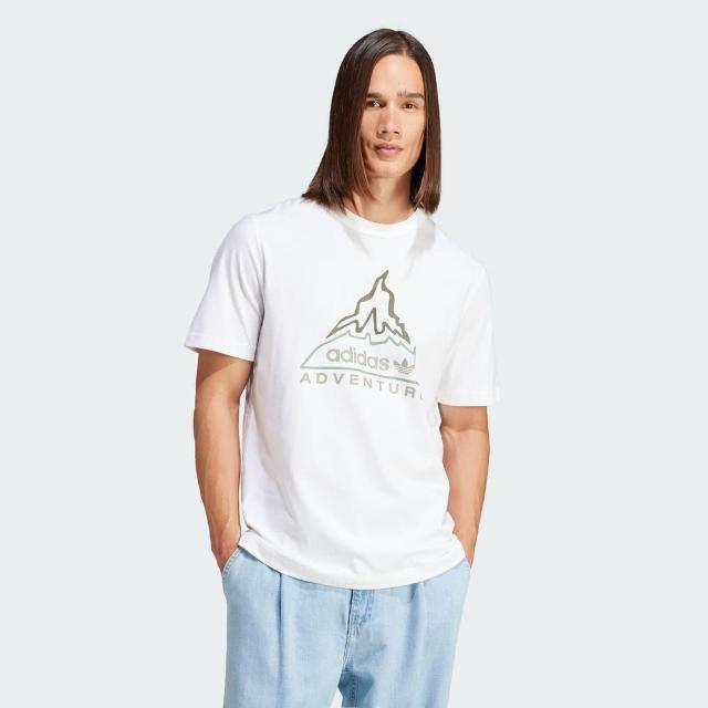 【adidas 愛迪達】ADVENTURE 短袖上衣 T恤 男 - Originals IJ0702
