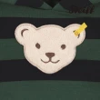 【STEIFF】熊頭童裝  條紋連帽長袖T 內刷毛(長袖上衣)