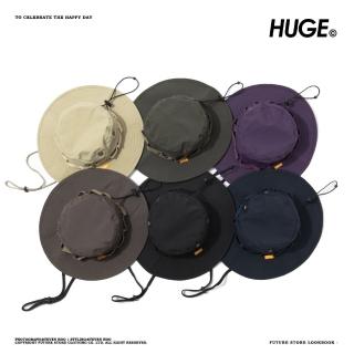 HUGE OUTDOOR BOONIE HAT 機能防潑水 戶外奔尼帽(HUGE OUTDOOR 機能 防潑水 戶外奔尼帽)