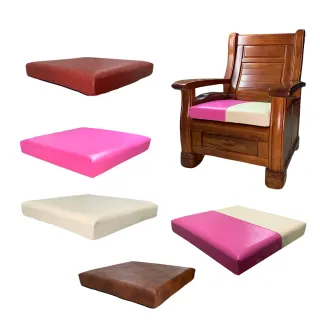 【CLEO】8公分厚/乳膠皮/沙發坐墊(4入)