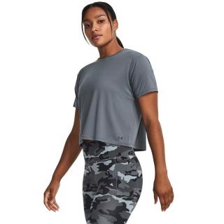 【UNDER ARMOUR】UA官方直營 女 Motion 短T-Shirt 1379178-002(深灰)