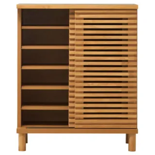 【NITORI 宜得利家居】◎鞋櫃 MOMIJI 80 LBR(MOMIJI) 