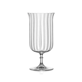 【LUCARIS】無鉛水晶調酒杯 340ml 1入 Rims Orient系列(調酒杯 高腳飲料杯 水晶玻璃杯)