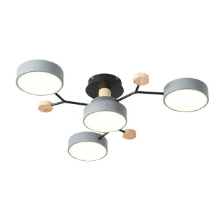 【大巨光】現代風15Wx4 半吸頂燈_大_LED(BM-50084三色變光)