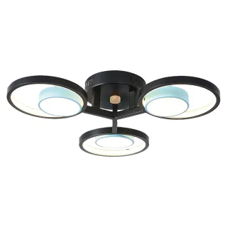 【大巨光】現代風15Wx6 半吸頂燈-中_LED(BM-50032)