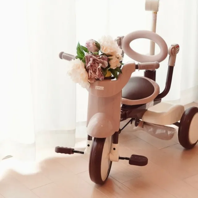 【iimo】兒童三輪車#02基礎款(三色可選)