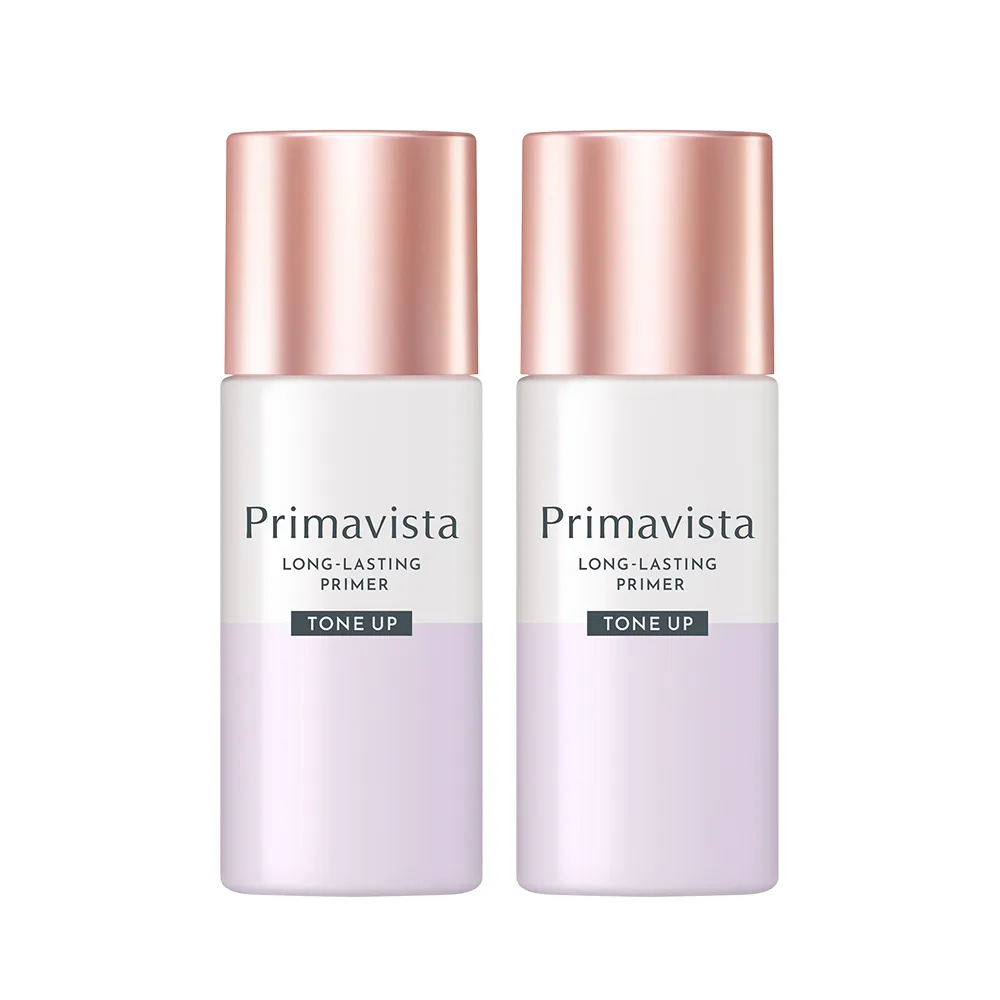 【SOFINA 蘇菲娜】Primavista零油光輕勻調色修飾乳 提亮款(二入組25ml*2)