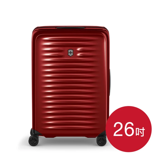 VICTORINOX 瑞士維氏 Airox 26吋硬殼旅行箱(酒紅)