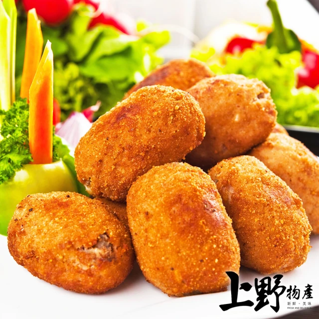 上野物產 鹹麻糬 16包 共120個(300g±10%/10