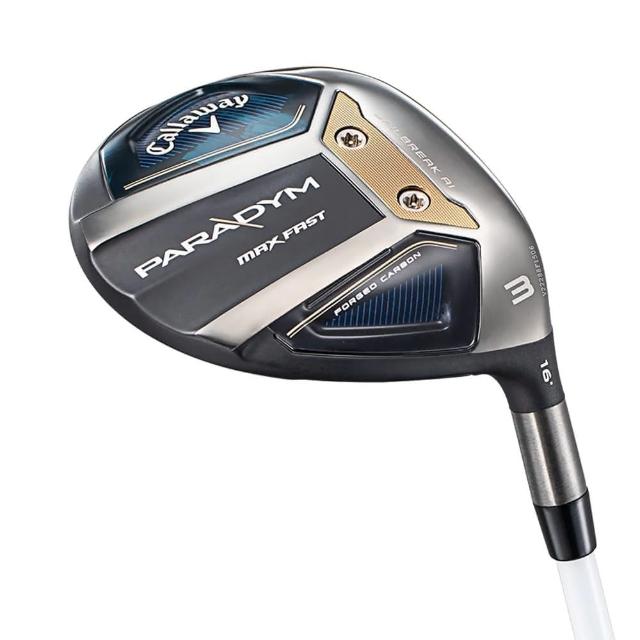 【Callaway 卡拉威】PARADYM MAX FAST 女士球道木桿(右手｜3號木｜5號木｜7號木)