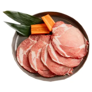 【凱文肉舖】美淇食品台灣黑豬梅花燒烤片_8盒(200g/盒±9g)