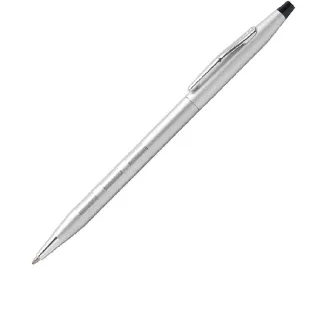 【CROSS】經典世紀系列 鍛鉻白鋼 原子筆(AT0082-14)
