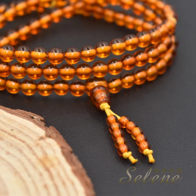 【鑫運來】◎琥珀108顆念珠(#1)