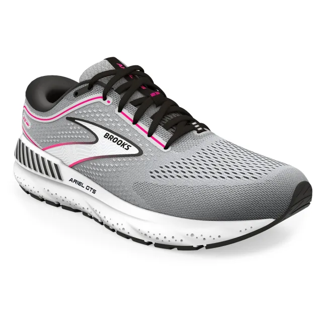 【BROOKS】女鞋 慢跑鞋 避震緩衝象限 ARIEL GTS 23 瞪羚系列2023版 超寬楦(1203902E078)
