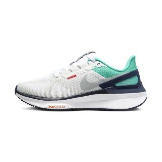 【NIKE 耐吉】Air Zoom Structure 25 女鞋 白灰色 慢跑 訓練 透氣 緩震 慢跑鞋 DJ7884-102