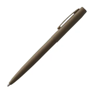 【fisher】FLAT DARK EARTH CERAKOTER 深大地色按壓式太空筆(#M4H-265)
