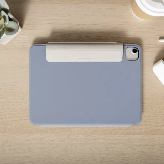 【SwitchEasy 魚骨牌】iPad Air 10.9吋/Pro 11吋 Origami 多角度支架保護套(皮革內襯 耐髒防滑)