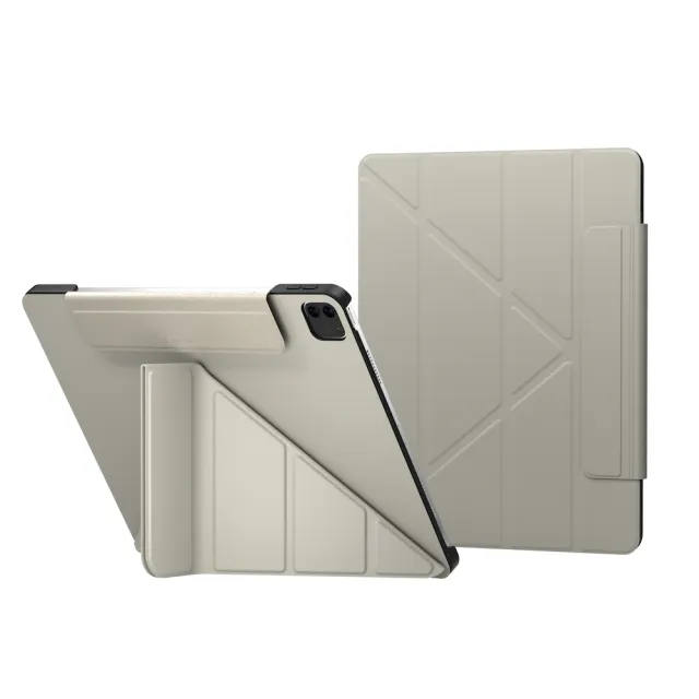 【SwitchEasy 魚骨牌】2024 iPad Air 13吋 Origami 多角度支架保護套(支援2022 Pro 12.9)